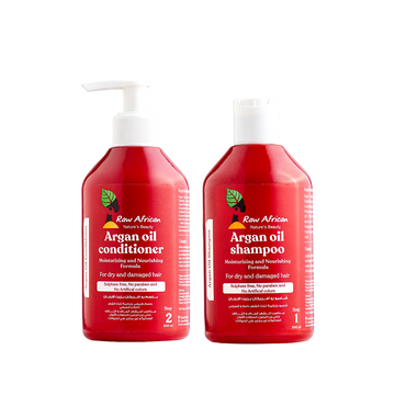 Argan Oil Shampoo & Conditioner Set 300ml